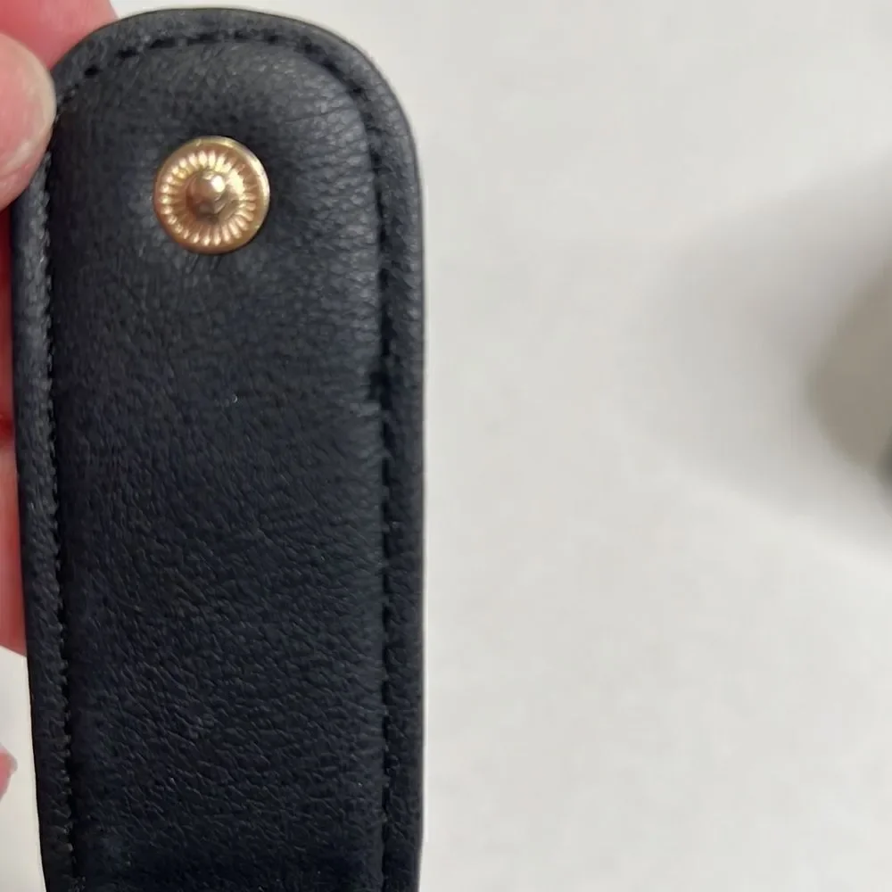 PFY Perfect for You Black Vegan Leather Wallet NWOT